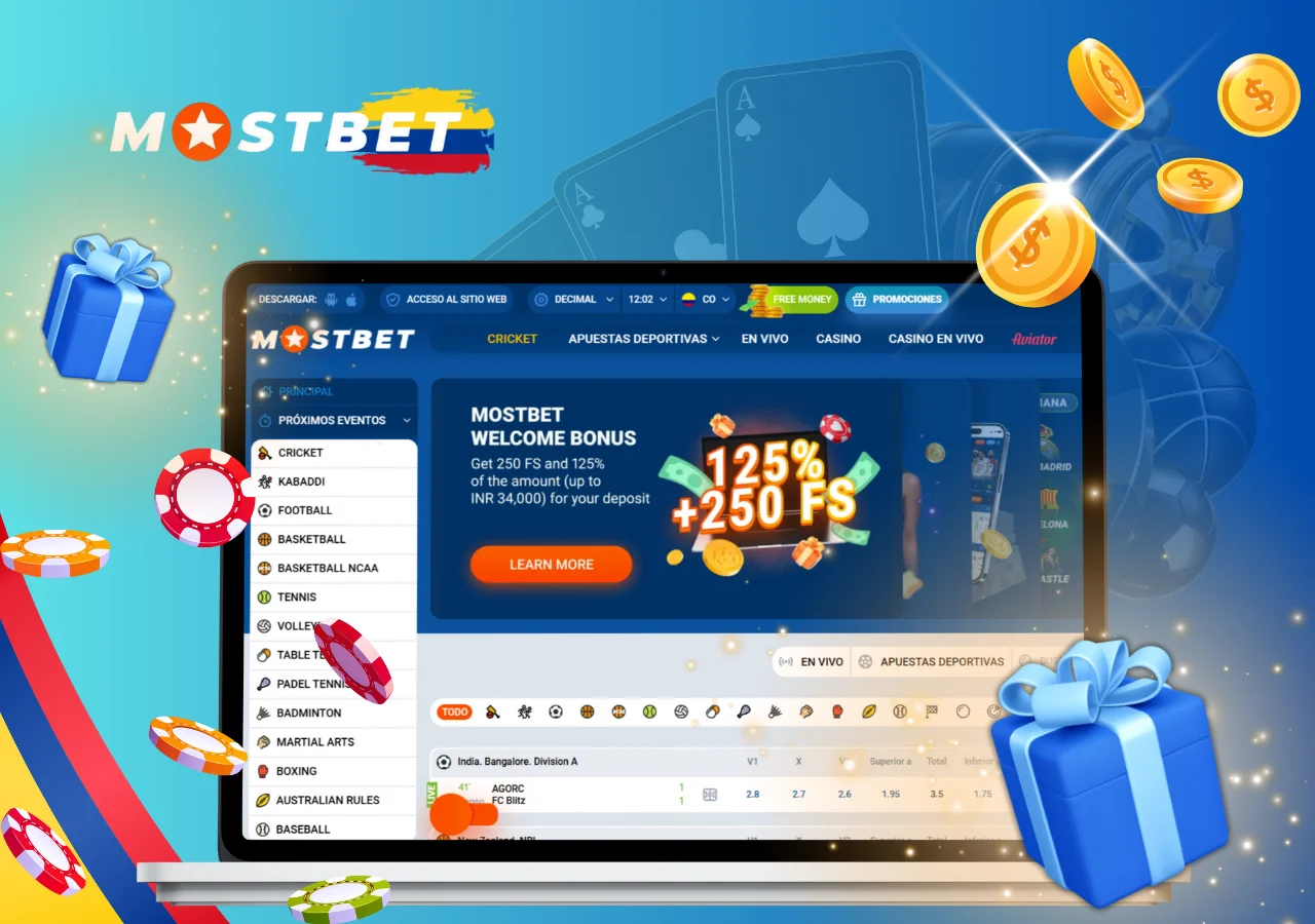 Mostbet Casino en Colombia ofrece bonos exclusivos y una amplia seleccion de juegos.