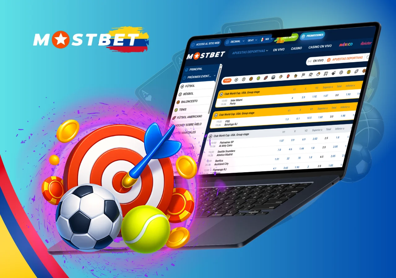 Mostbet ofrece altas cuotas para apostar en futbol y baloncesto.